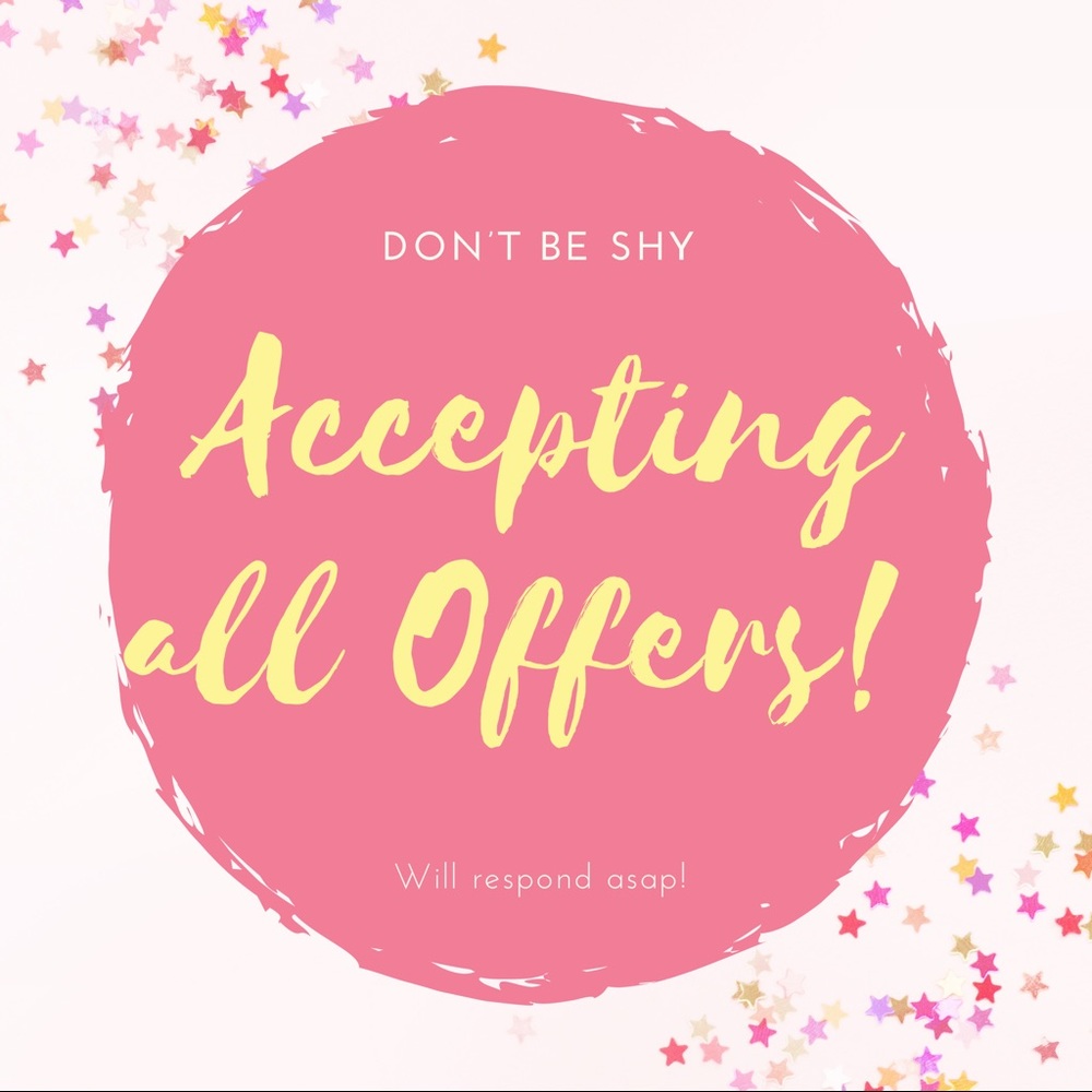 Send an offer and I will accept!